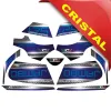Kit Grafiche Originali NCX per Quad Jambo Blu in Cristal