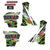 Kit Grafiche Originali NCX per Quad Hunter 200 in Pvc 55 Micron