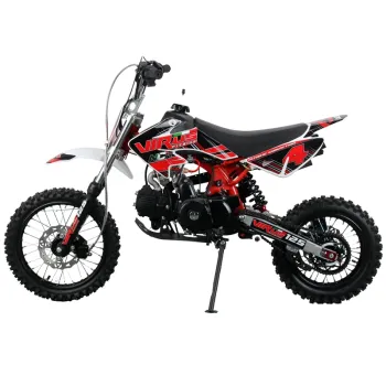 Kit Grafiche Originali NCX per Pitbike Virus Rosso Blu in Cristal