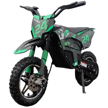 Mini Cross Elettrica MK 800 Lithium - Vista Frontale Sinistra