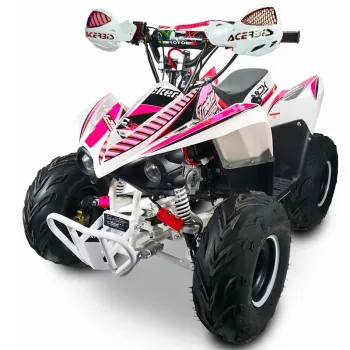 Kit Grafiche Originali NCX per Quad Tracker Rosa in Cristal