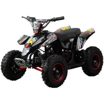 Kit Grafiche Originali NCX per MiniQuad Racer Nero/Giallo/Rosso in Cristal