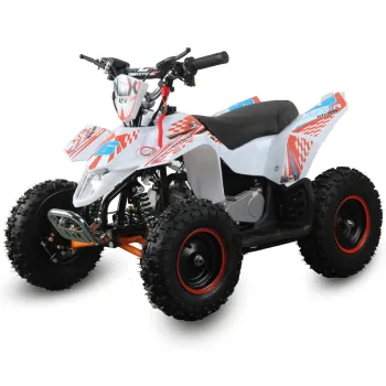 Kit Grafiche Originali NCX per MiniQuad Racer Arancio/Azzurro/Bianco in Pvc 55 Micron