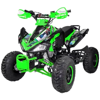 Kit Grafiche Originali NCX per Quad Monster Stripes Verde in Cristal