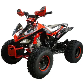 Kit Grafiche Originali NCX per Quad Monster Stripes Rosso in Pvc 55 Micron