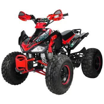 Kit Grafiche Originali NCX per Quad Monster Dakar Rosso in Cristal