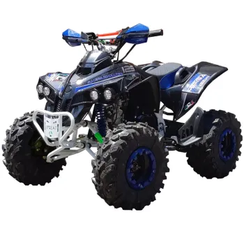 Kit Grafiche Originali NCX per Quad Mega Raptor Blu in Pvc 55 Micron