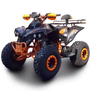Kit Grafiche Originali NCX per Quad Mega Raptor Arancio in Pvc 55 Micron