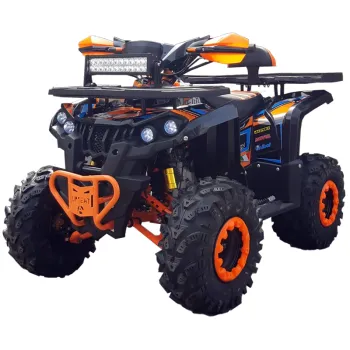 Kit Grafiche Originali NCX per Quad Iron 125cc Arancio in Pvc 55 Micron