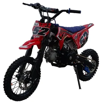 Pit Bike CRX 125cc 14/12 Semi Automatica - Vista Frontale Sinistra