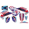 Kit Grafiche Originali NCX per Pitbike Phyton Blu 50cc