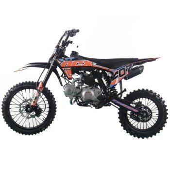 Pit Bike NCX Thor Evolution 140 17/14 4 Marce - Colore Nero/Arancio - Vista Laterale Sinistra