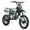 Pit Bike NCX Thor Evolution 140 17/14 4 Marce - Colore Nero/Verde - Vista Frontale Destra
