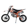 Pit Bike NCX New Vyper Double 140 17/14 4 Marce - Colore Bianco-Arancio - Vista 45° Laterale