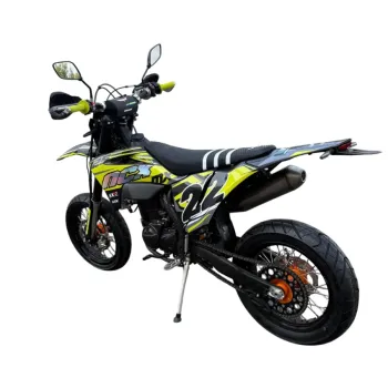Enduro Mx 125 Hard Extreme Visuale Posteriore Sinistra