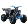 Quad Monster 125 4T R8 FD - Colore Blu - Versione Automatico + Retro - Vista 45° Frontale
