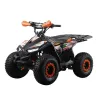 Quad Tracker Advance 125 4T R7 - Colore  Nero/Arancio - Vista 45° Frontale