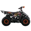 Quad Tracker Advance 125 4T R7 - Colore  Nero/Arancio - Vista 45° Laterale