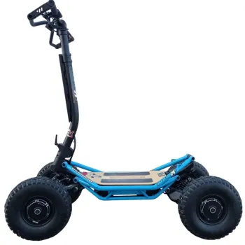 Monopattino Monster X4 Visuale Laterale Sinistra