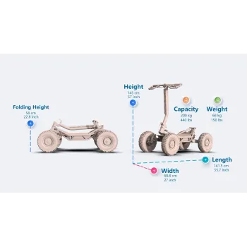 Monopattino Monster X4 Pieghevole