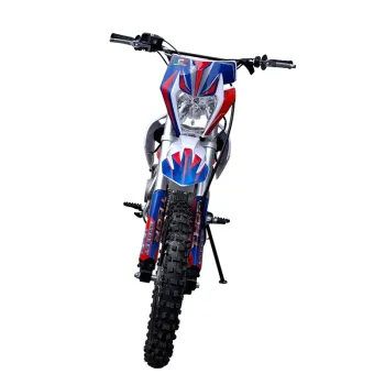 Pit Bike NCX Thor 125 Street 4M 17/14 - Colore Rosso/Blu - Vista Frontale