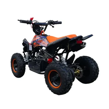 Mini Quad Mini Monster 50 Pull - Colore Arancione - Vista 45° Posteriore