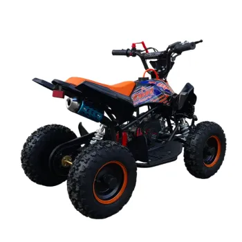 Mini Quad Mini Monster 50 Pull - Colore Arancione - Vista 45° Posteriore