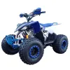 Quad Furious Slim FD 125 4T R8 - Colore Blu - Vista 45° Frontale