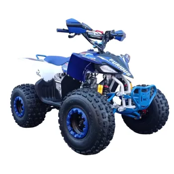 Quad Furious Slim FD 125 4T R8 - Colore Blu - Vista 45° Frontale