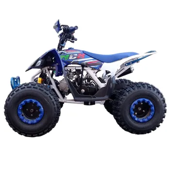 Quad Furious Slim FD 125 4T R8 - Colore Blu - Vista 45° Laterale