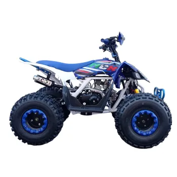 Quad Furious Slim FD 125 4T R8 - Colore Blu - Vista 45° Laterale