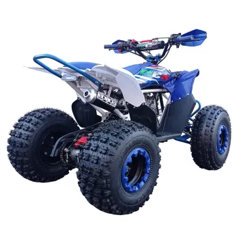 Quad Furious Slim FD 125 4T R8 - Colore Blu - Vista 45° Posteriore