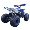 Quad Furious Slim FD 125 4T R8 - Colore Blu - Vista 45° Posteriore