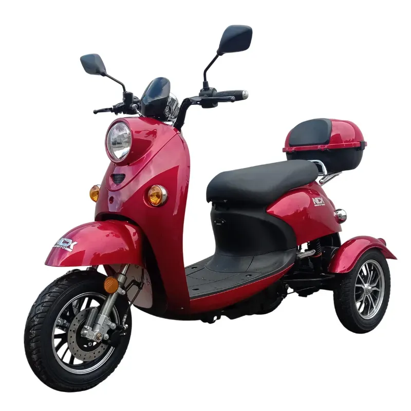 Triscoot 3 Ruote 650w 60V - Vista Frontale Sinistra