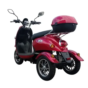 Triscoot 3 Ruote 650w 60V - Vista Posteriore Sinistra