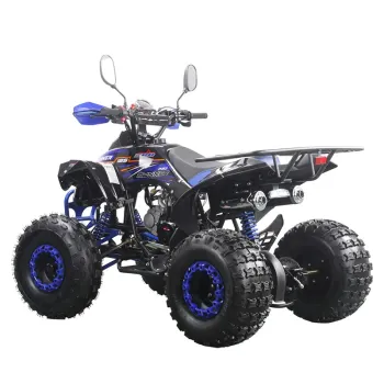 Quad Gunner 125 4T R8 FD - Colore Blu - Vista 45° Posteriore