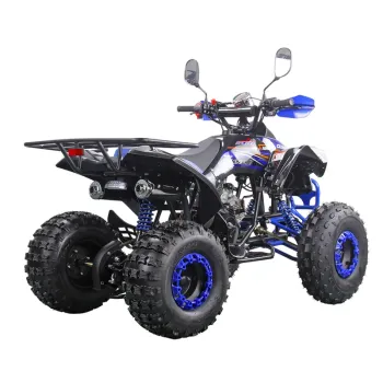 Quad Gunner 125 4T R8 FD - Colore Blu - Vista 45° Posteriore