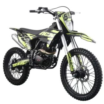 Pit Bike NCX Sxr 250 4T 21/18 - Nero/Giallo - Vista 45° Frontale
