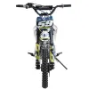 Pit Bike NCX CRX 125cc 14/12 Automatica Gold - Colore Giallo-Bianco-Blu - Vista Frontale