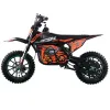 Mini Cross Elettrica Thor EVO 1000W 36V 12Ah - Colore Nero/Arancio - Vista 45° Laterale