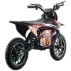 Mini Cross Elettrica Thor EVO 1000W 36V 12Ah - Colore Nero/Arancio - Vista 45° Posteriore