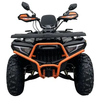 Quad NCX X-Rock 270 - Colore Nero-Arancio - Vista Frontale