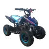 Mini Quad Mini Monster 50 Pull - Colore Blu - Vista 45° Frontale