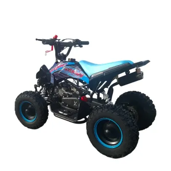 Mini Quad Mini Monster 50 Pull - Colore Blu - Vista 45° Posteriore