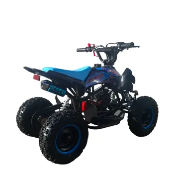 Mini Quad Mini Monster 50 Pull - Colore Blu - Vista 45° Posteriore