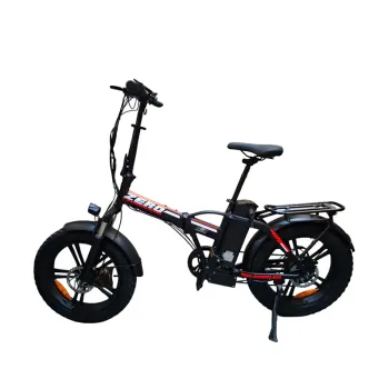 Fat E-Bike Pieghevole Zero Italy Advance  - Vista 45° Laterale