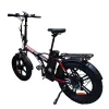 Fat E-Bike Pieghevole Zero Italy Advance  - Vista 45° Posteriore