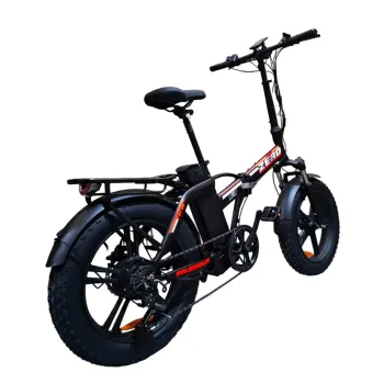 Fat E-Bike Pieghevole Zero Italy Advance  - Vista 45° Posteriore