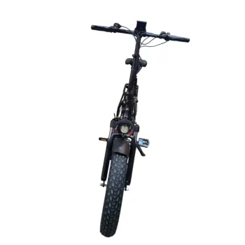 Fat E-Bike Pieghevole Zero Italy Advance  - Vista Frontale