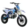 Pit Bike NCX SXR Evolution 140cc 17/14 - Colore Bianco/Blu - Vista Frontale Destra